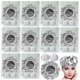 thumbnail image 1 of Paquete de 10 gorros térmicos de papel de aluminio para el cabello, para acondicionamiento profundo, envueltos individualmente, reutilizables., 1 of 5
