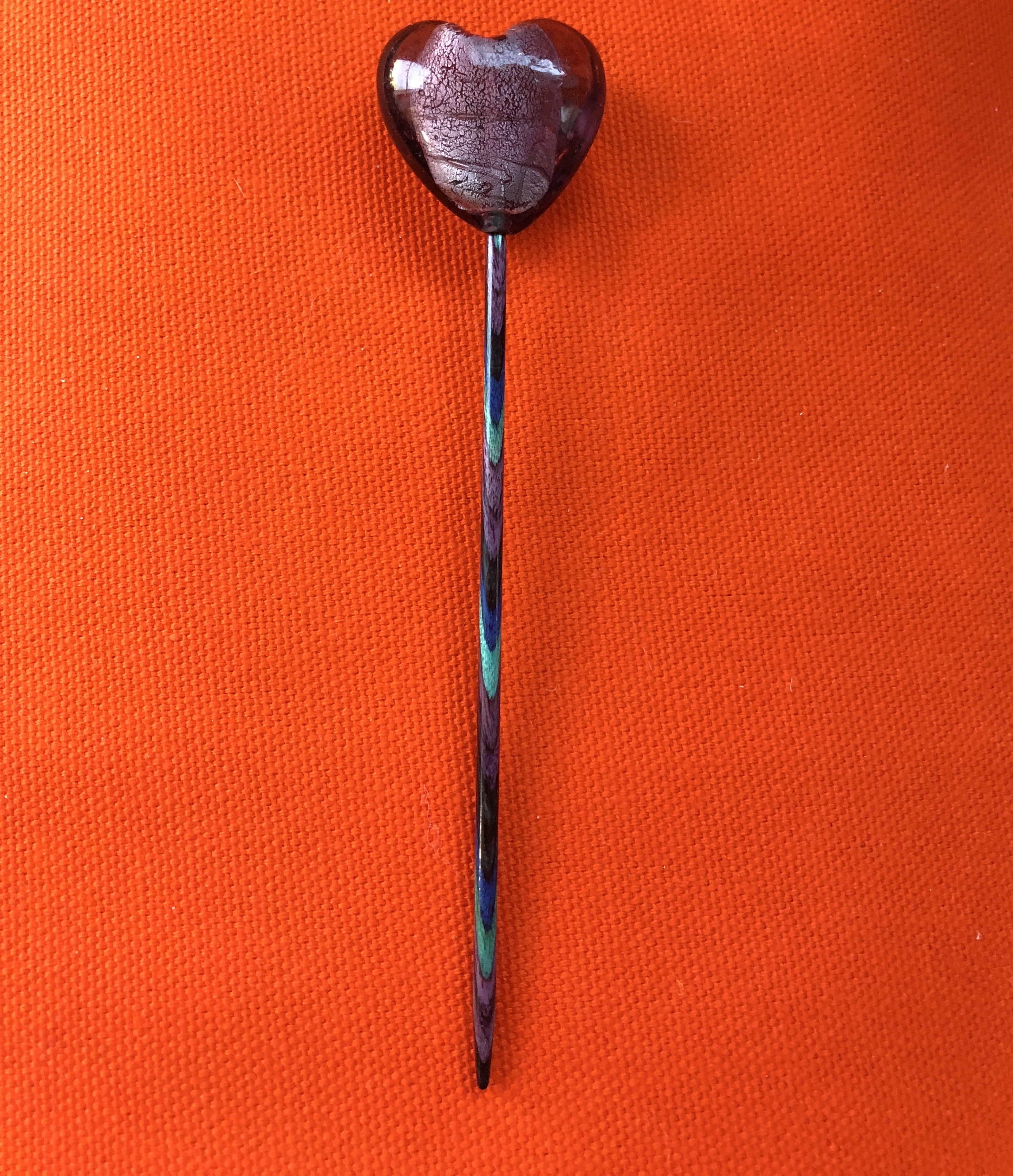 Scalp Scratcher Two Heart Weave Stix