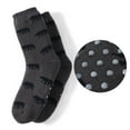 thumbnail image 3 of LEMZONE Men's Warm Cozy Slipper Socks Non Slip Winter Fuzzy Fleece-lined Grip Sock, 3 of 5