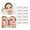 C, variant on LPSSTORE Eyebrow Stencil with Strap 6 Styles Arched Eyebrow Stencil Eyebrow Shaper Kit