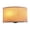 Linen, variant on Pathson Wall Sconce Industrial Wall Lamp Semicircle Textile Lamp Shade for Bedroom Living Room