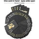 thumbnail image 5 of Cool Black Playing Cards, Waterproof Black-Gold Foil Poker Cards with Gift Box, Great for Magic,Water Card Games and Party, 5 of 5