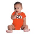 thumbnail image 3 of Tootsie Roll Pop Retro Lollipops Logo Romper Boys or Girls Infant Baby Brisco Brands 12M, 3 of 5