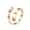Faith Rose Gold, variant on Women's Stainless Steel Faith Cross Ring Open Statement Wedding Band Inspirational Jewelry Rose Gold Faith Size 10