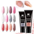 thumbnail image 7 of Kehuo Poly Extension Gel Nail Kit, Clear Builder Jelly Gel Nude Poly Nail Enhancement Trial All-in-One French Kit with Mini Nail for Nail Art Kit Nails 15ml, Nail Supplies, 7 of 7