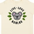 thumbnail image 4 of Inktastic Live Love Koalas Boys or Girls Toddler T-Shirt, 4 of 5