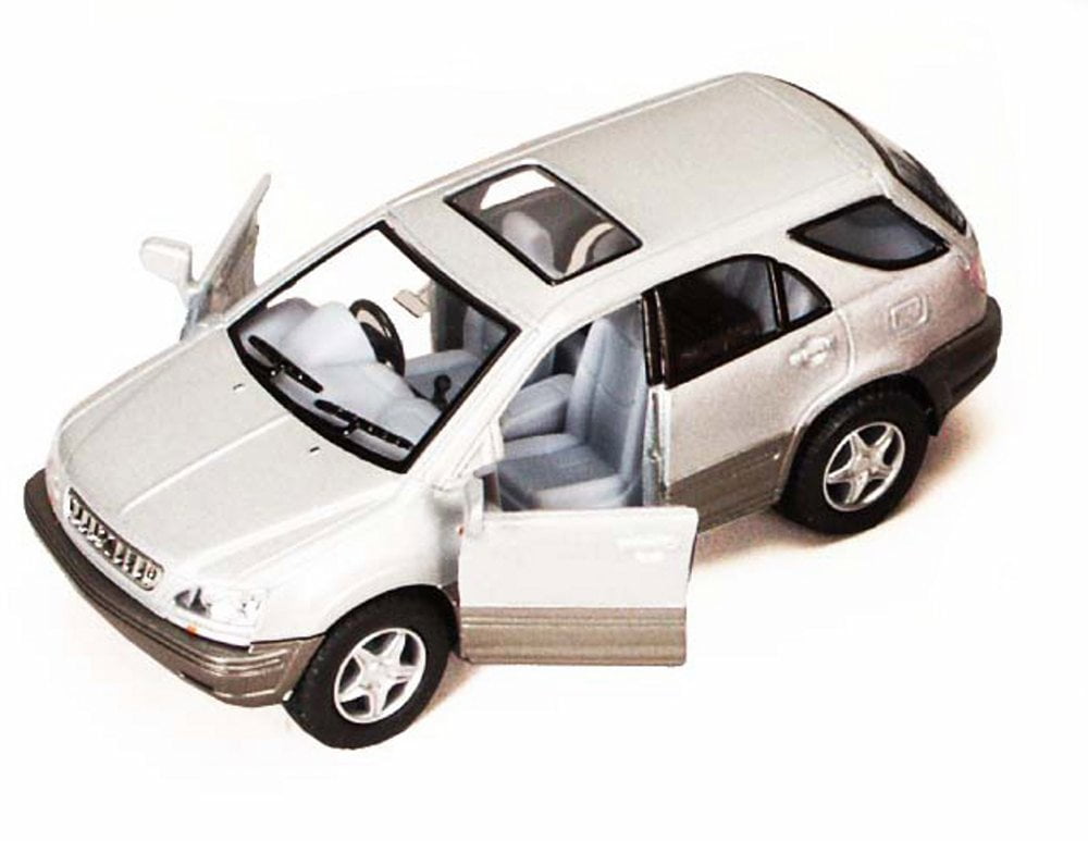 オートアート RX300 Lexus RX 300 SUV, Silver - Kinsmart 5040D - 1/36 scale Diecast