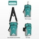 thumbnail image 4 of Brazalete para teléfono, pequeña bolsa cruzada, se adapta a todos los teléfonos celulares, para correr caminar, verde menta, 4 of 7