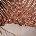 thumbnail image 6 of 27" Rattan Wicker Elevated Pet Bed Cat Cave Condo Hooded Cushion House, 6 of 7