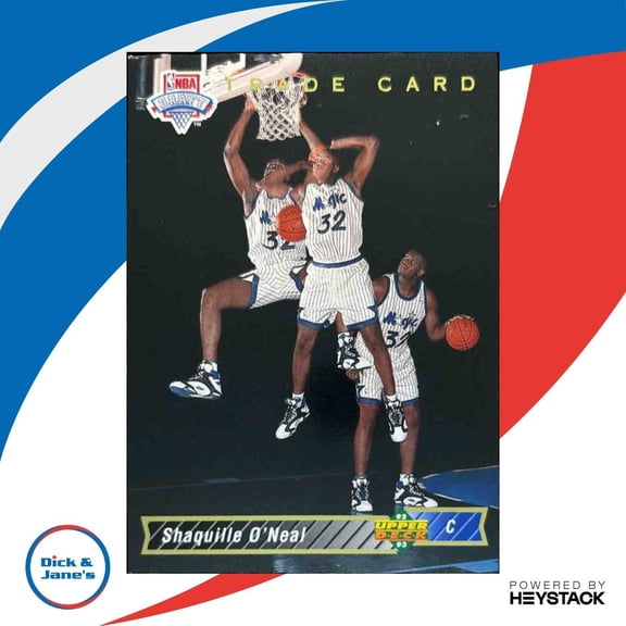 1992-93 Upper Deck Shaquille O'Neal #1b RC Orlando Magic
