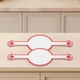 thumbnail image 5 of Qenwkxz 2pcs Silicone Bread Sling Heat Resistant Silicone Bread Baking Mat with Long Handle Non-Stick Dutch Oven Liner Reusable Silicone Bread Baking Mats Round Dough Drop Baking Mat for Home Baking, 5 of 11