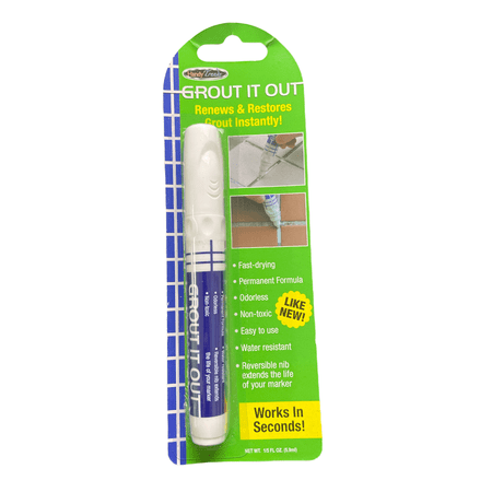 Handy Trends Grout It Out Tile Repair Pen Waterproof Grout Marker