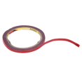 thumbnail image 2 of 3X Ruban Adhésif Permanent Double Face Super Adhésif pour Véhicule Voiture, Rouge 6MM*, 3 x Ruban Double Face, Rouge, 2 of 3