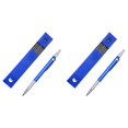 thumbnail image 1 of 2pcs 2.0mm Mechanical Pencil Lead Pencil for Draft Drawing Carpenter Crafting Art Sketching with 24 Pcs Refill - Blue,2 x 2.0mm lead pencil (with 2 refill) 24 x 2.0mm refills,Blue, 1 of 8