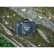OM Systems Olympus OM-D E-M10 Mark IV 20MP Digital Camera Body; Black (V207130BU000)