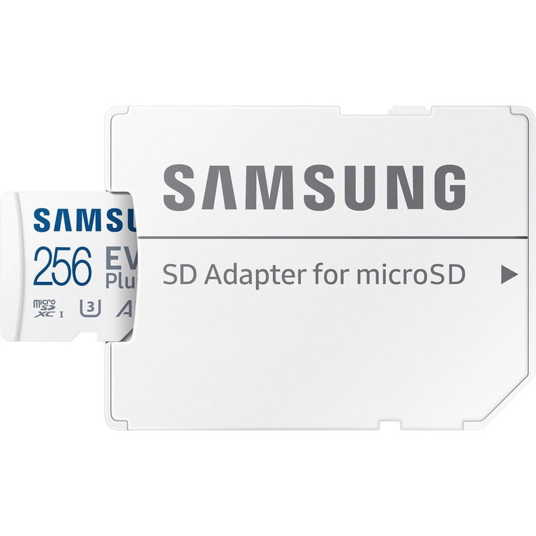 SAMSUNG EVO Plus 256GB microSDXC Card with Adapter, Model MB