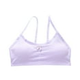 thumbnail image 2 of Bnwani Bras Teens Seamless Comfortable Adolescence Camisole Solid Bra White Size 13-18 Years, 2 of 3
