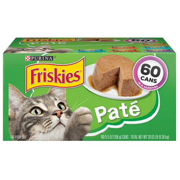 friskies indoor wet cat food pate