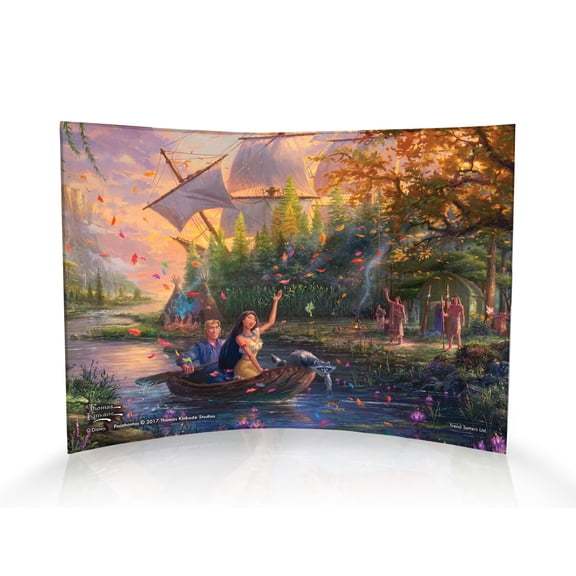 Disney (Pocahontas) 10" x 7" Curved Acrylic Print ACP1007CUR332