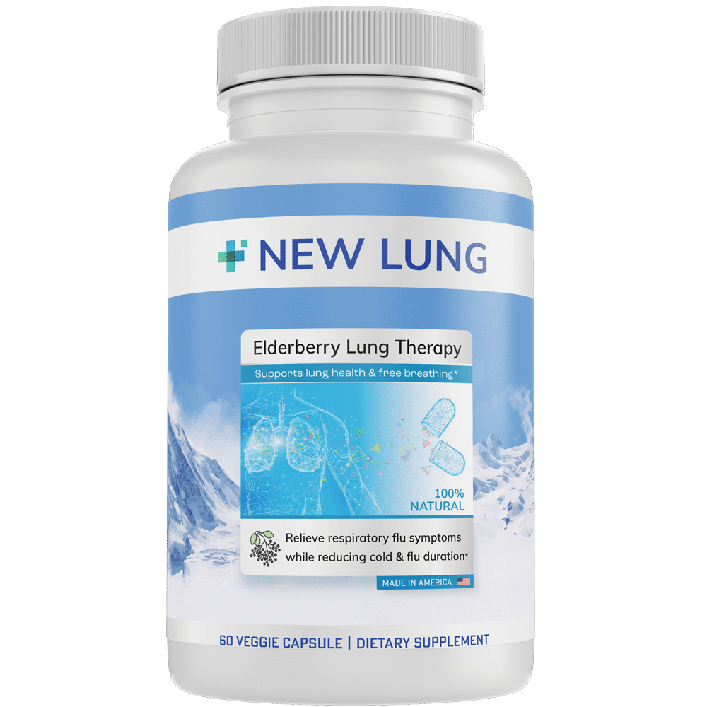 New Lung Detox and Cleanse Vitamin Supplements for Support Lung Inhaler