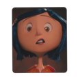 thumbnail image 1 of Alfombrilla de ratón Coraline con borde cosido, cómodas alfombrillas con base de goma antideslizante, lavables a granel con tela de licra, para ordenadores y portátiles., 1 of 5