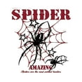 thumbnail image 2 of girls' casual short sleeve t shirt white spider web, 2 of 7