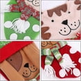 thumbnail image 4 of Medias navideñas grandes: 2 piezas, bolsas de regalo de 13 pulgadas para exhibir en la chimenea, 4 of 5