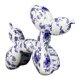 thumbnail image 2 of Estatuilla de animal de escultura de perro de globo de resina de estilo escandinavo, colección de artesanía de arte de cachorro de desplazamiento para G Baoblaze linda escultura, 2 of 8