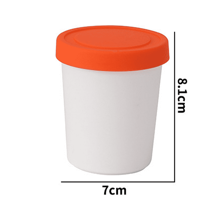 Chefwave 1 Pt Reusable Ice Cream Storage Containers With Silicone Lids  (2-pack) : Target