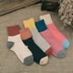 thumbnail image 5 of 10 pares de calcetines de lana, calcetines térmicos para mujer, calcetines cálidos de invierno para mujer, calcetines de punto gruesos, calcetines de invierno para mujer, coloridos, 5 of 5