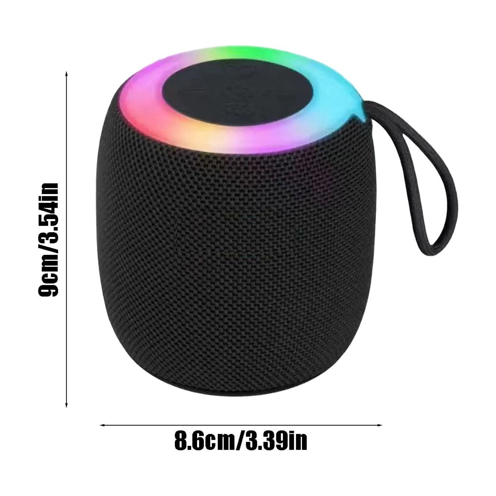 3 Set of Wireless Bluetooth Audio Heavy Subwoofer Outdoor Portable Car Household Desktop Small Mini Speaker