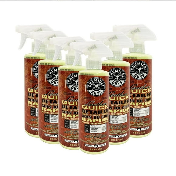 Produit de finition pour le cuir Chemical Guys 6 Pack