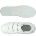 thumbnail image 3 of Men's Leather Sneaker Shoe with Double Hook-and-Loop Straps-Wide Width, 3 of 8