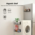 thumbnail image 5 of 2 Pack Magnetic Spice Rack for Refrigerator, Magnetic Shelf for Kitchen, Storage Organizer, 5 of 7