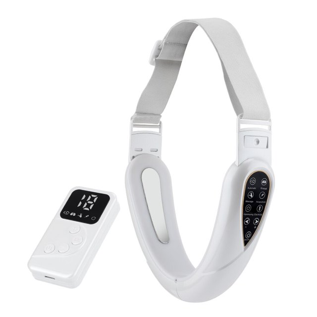 Dispositivo de Lifting Facial EMS con control remoto, doble barbilla, reafirmante de la cara, terapia de fotones LED, cinturón de realce de mejillas, dispositivo de belleza