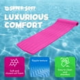 thumbnail image 3 of Open Box TRC Recreation Serenity 1.5" Thick Foam Pool Float Mat, Flamingo Pink, 3 of 10
