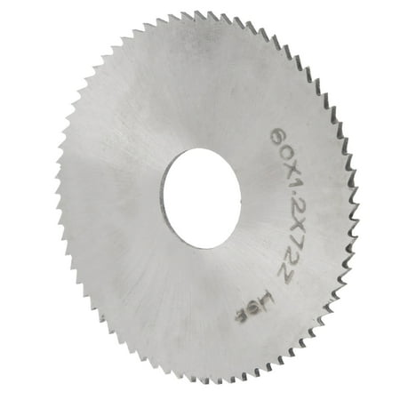 

Circular Saw Blade Disc Cutting High Speed Steel Cutter Tool Hardware 60x1‑2 72 Teeth