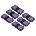 thumbnail image 1 of Unique Bargains 43.3' Absorb Sweat Non-Slip PU Tennis Racket Overgrip Tape Wraps Purple 6 Pack, 1 of 6
