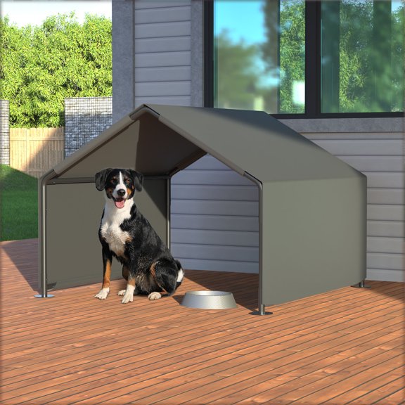 Portable Dog Shade Shelter Tent in Outdoor Style, Water Resistant Design for Pet Comfort, Ideal for Garden, Patio, or Backyard Use, Perfect for All Sizes of Dogs and Pets