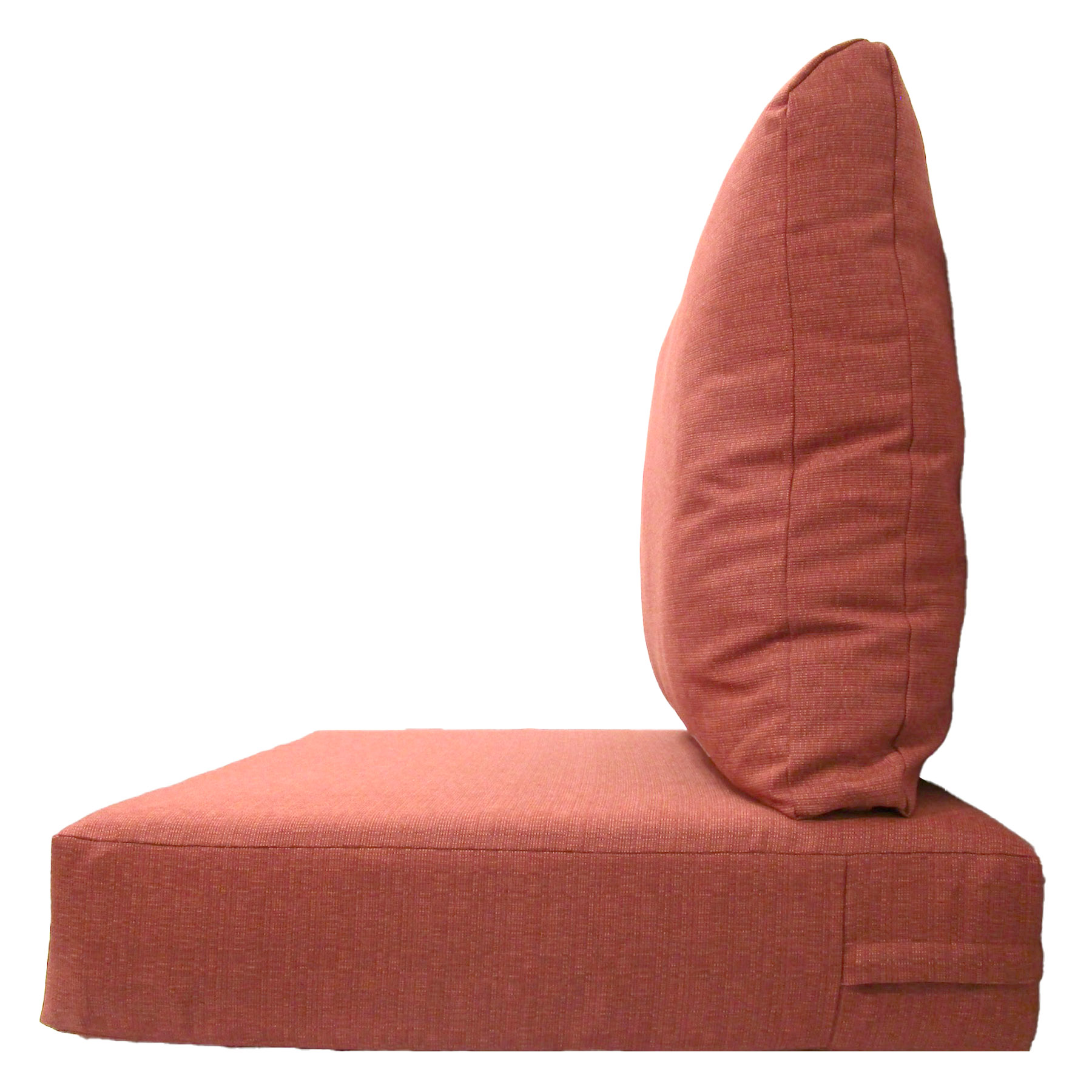 Better Homes & Gardens 24"x 24" Outdoor Deep Seat Cushion, 2-Piece, Terracotta