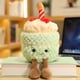 thumbnail image 3 of Juguete de peluche con forma de pastel, juguete de peluche con forma de pastel de cumpleaños, juguete de peluche de dibujos animados, juguete de peluche para niños, diseño revolucionario, 3 of 10