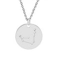 thumbnail image 2 of Collier Personnalisé 12 Constellations Étiquette Collier en Acier Diamant Bijou, 2 of 9