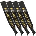 thumbnail image 2 of 4pcs Graduates Sashes Graduation Sash Party Accessories Class of 2023 Shoulder Belts, 2 of 8