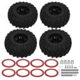 thumbnail image 1 of Juego De Ruedas De Neumáticos, Alta Fuerza De Agarre, Neumáticos RC Precisos Y Ecológicos, Resistentes Al Desgaste Para ARRMA SENTON 1/10 RC Car OTVIAP RC Wheels, 1 of 8