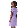 thumbnail image 2 of Saint Eve Kids Girls 2 Pack Nightgowns, Short Sleeve 2 Piece Soft Jersey Sleep Shirt - Pink Panda, X-Small, 2 of 6