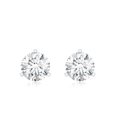 thumbnail image 2 of Rosec Jewels Certified Lab Grown Diamond Earrings - EF-VS Grade - Screw Back, 925 Sterling Silver, 2 of 6