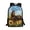 Horse Sunflower, variant on KUIFORTI Kids Soccer Backpack For School Boys Watercolor 17 Inch Kids Bookbag for High School Girls Comfortable Shoulder Bag with Adjustable Straps Big Capacity Schoolbag