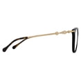 thumbnail image 3 of Gucci - GG0968O Black-Gold-Transparent / Demo Lens - Non Polarized, 3 of 3