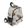 thumbnail image 2 of FORMRS School Backpack with Front Zippered Pocket 12" Elementary Student Travel Daypack, Light Gray Bears, 2 of 6