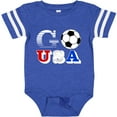 thumbnail image 3 of Inktastic Go, USA- Soccer, Football Boys or Girls Baby Bodysuit, 3 of 5